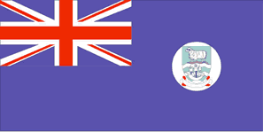 Flag of Falkland Islands (Islas Malvinas)