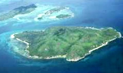 St Anne National Marine Park in Mahe