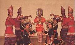 Padangpanjang in Sumatra