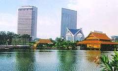 Shah Alam Lake Gardens in Selangor