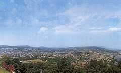 Buda Sas hill nature reserve conservation area. in Budapest