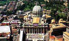 Saint Peter's Basilica in Rome