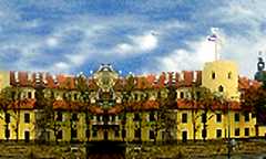 Riga Castle in Latvia