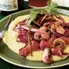 Escabeche of Mushrooms with Polenta