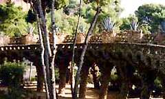 Parc G�ell (Carrer d'Olot) in Barcelona
