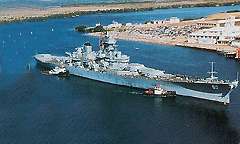 Battleship Missouri Memorial Museum in Hawaii