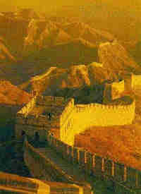 1Up Travel - The Great Wall of China - sunset