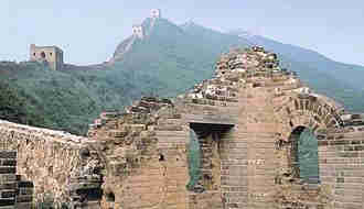 1Up Travel - The Great Wall of China - in ruins