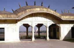 Taj Mahal - the Jamuna river
