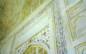 Taj Mahal - The Carved Facade