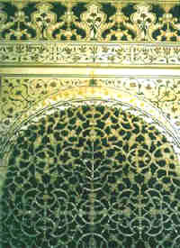 Taj Mahal - Inside Carving