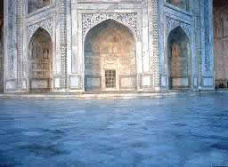 Taj Mahal - the Terrace