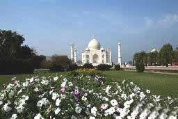 Taj Mahal -- the taj gardens