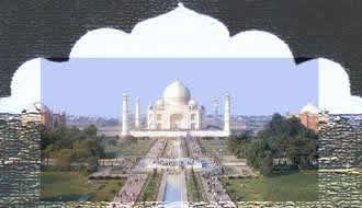 Taj Mahal -Seen from the Gate