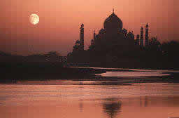 Taj Mahal --full moon