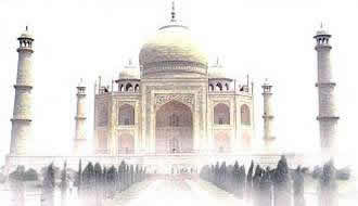 Taj Mahal - White
