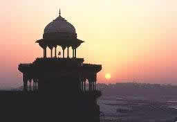 Taj Mahal -- the sunrise