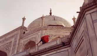 Taj Mahal -- the sunrise