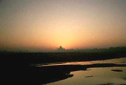 Taj Mahal -- sunrise