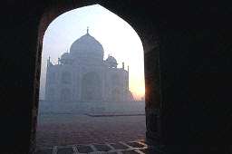 Taj Mahal -- sunrise