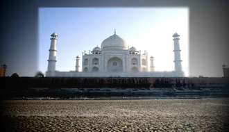 Taj Mahal - Front View