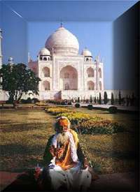 Taj Mahal - The saying of rabindranath tagore