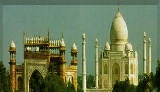 Taj Mahal -- the main gateway