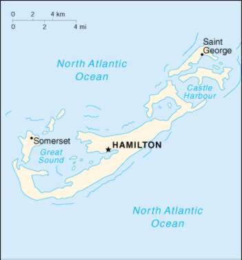 Map Of Bermuda 