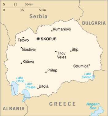 Map Of Macedonia